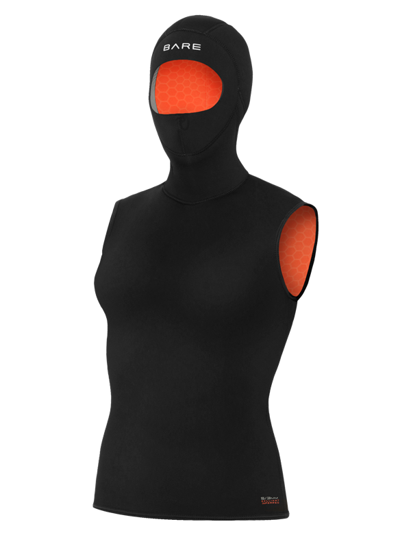 5/3mm Womens Ultrawarmth Hooded Vest