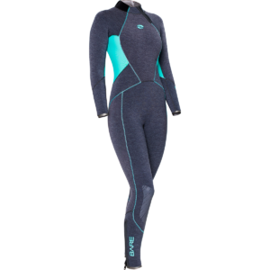 Evoke 5mm Womens Wetsuit Aqua front
