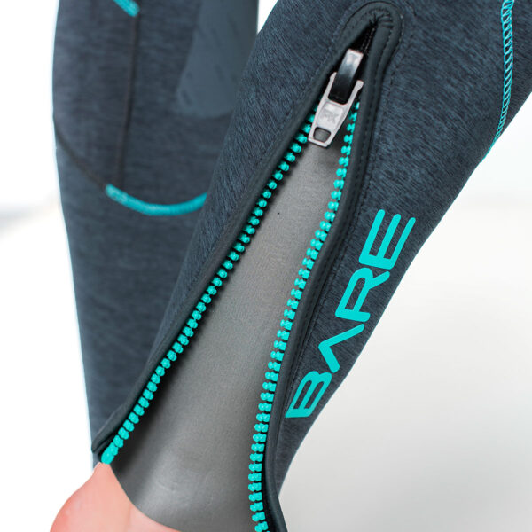 Evoke Womens wetsuit Ankle Zipper
