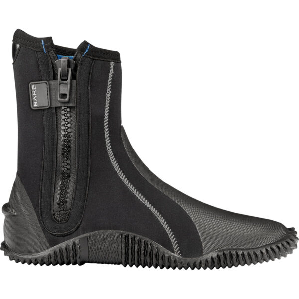 5mm boot zipper side