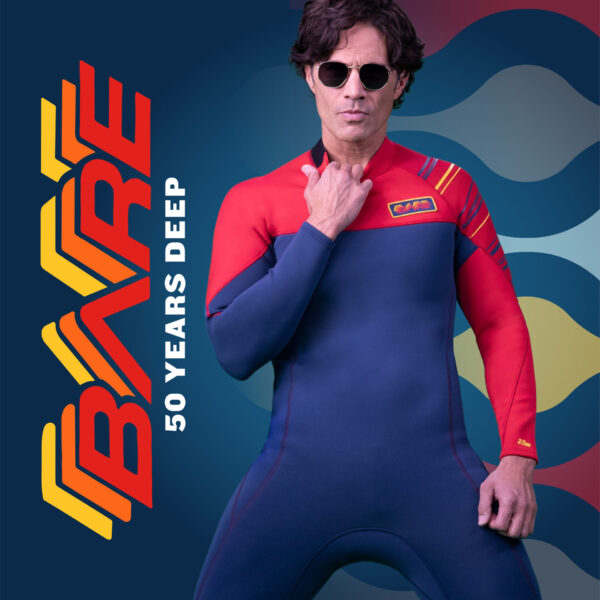BARE 50 year anniversary Revelation wetsuit